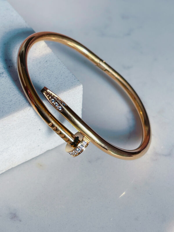 STONE NAIL BANGLE - Imagen 2