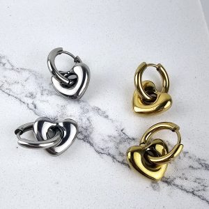 MINI HEART BALLOON EARRINGS