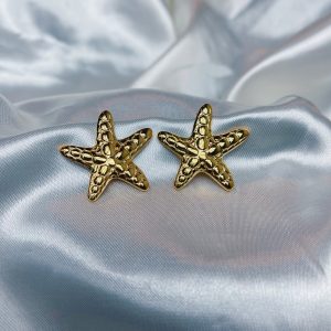 BIG STARFISH EARRINGS