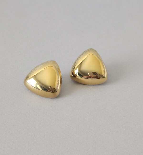 BIG TRIANGLE EARRINGS - Imagen 3