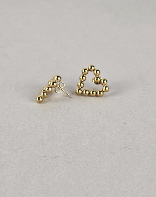 HEART EARRINGS - Imagen 2