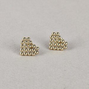 BUBBLES HEART EARRINGS