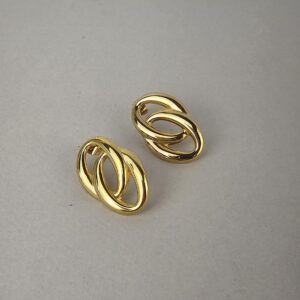 DOUBLE LINK EARRINGS