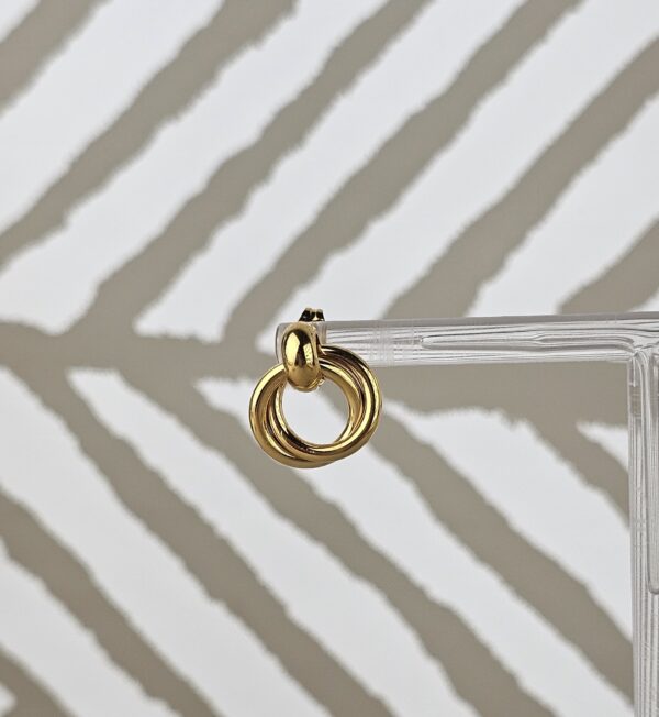 SMALL NEST EARRINGS - Imagen 3