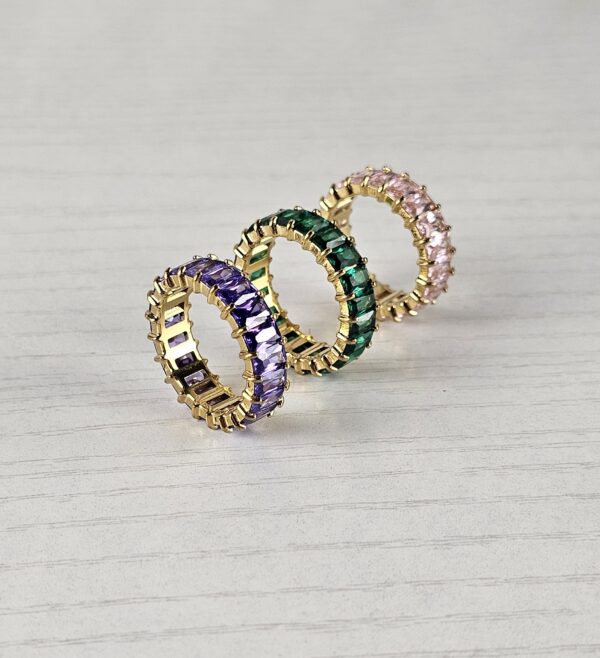CRYSTAL CROWN RING