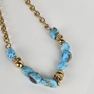 AQUAMARINE SET (NECKLACE AND BRACELET)