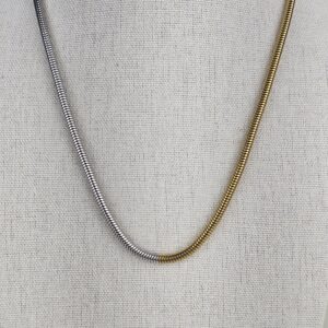 MIXED SNAKE NECKLACE