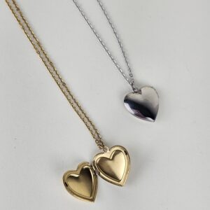 HEART LOCKET NECKLACE