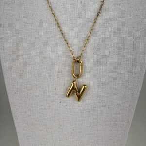 BALLOON LETTER NECKLACE